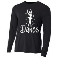 Ballet Dancer Dancing Dance School Ballet Lover Gift Cooling Performance Long Sleeve Crew