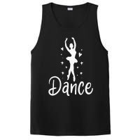 Ballet Dancer Dancing Dance School Ballet Lover Gift PosiCharge Competitor Tank