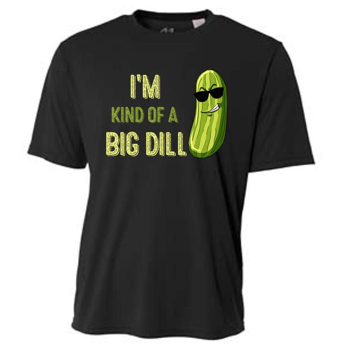 Big Deal Dill Pickle Funny Slogan Cooling Performance Crew T-Shirt