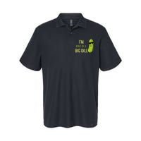 Big Deal Dill Pickle Funny Slogan Softstyle Adult Sport Polo