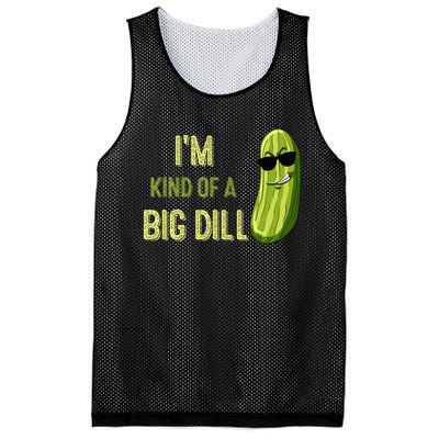 Big Deal Dill Pickle Funny Slogan Mesh Reversible Basketball Jersey Tank