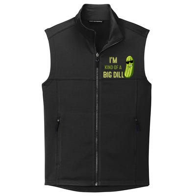 Big Deal Dill Pickle Funny Slogan Collective Smooth Fleece Vest