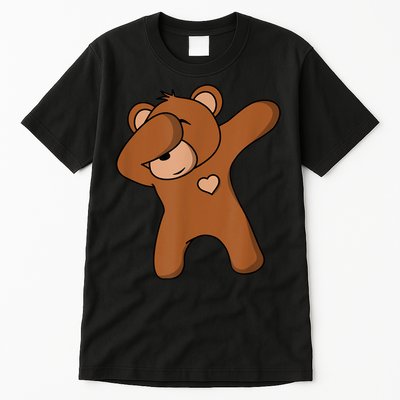 Bear Dancing DAB Bear Party Dancing Bear Teddy Tall T-Shirt
