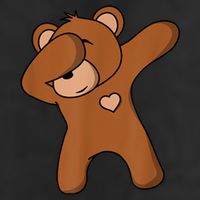 Bear Dancing DAB Bear Party Dancing Bear Teddy Adult Drive Performance Visor