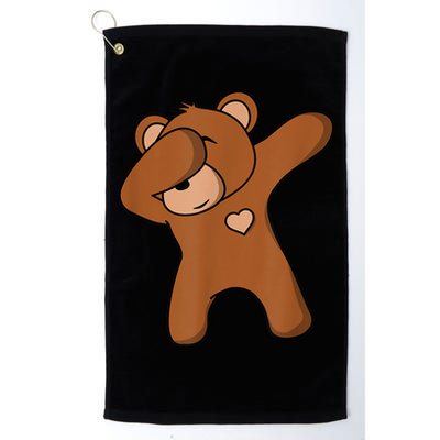 Bear Dancing DAB Bear Party Dancing Bear Teddy Golf Towel