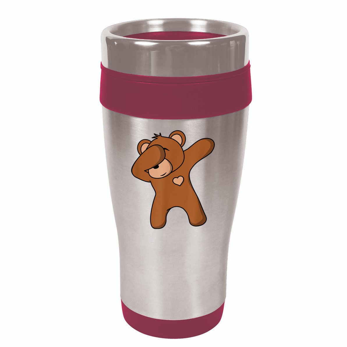 Bear Dancing DAB Bear Party Dancing Bear Teddy 16oz Travel Tumbler