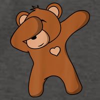Bear Dancing DAB Bear Party Dancing Bear Teddy Vector Backpack