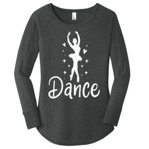 Ballet Dancer Dancing Dance School Ballet Lover Gift Women's Perfect Tri Tunic Long Sleeve Shirt