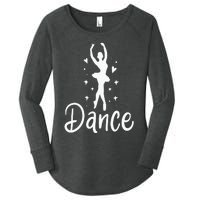 Ballet Dancer Dancing Dance School Ballet Lover Gift Women's Perfect Tri Tunic Long Sleeve Shirt