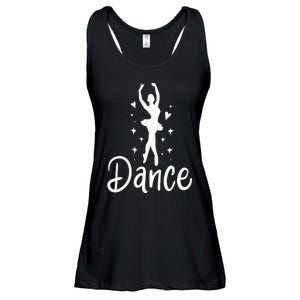 Ballet Dancer Dancing Dance School Ballet Lover Gift Ladies Essential Flowy Tank