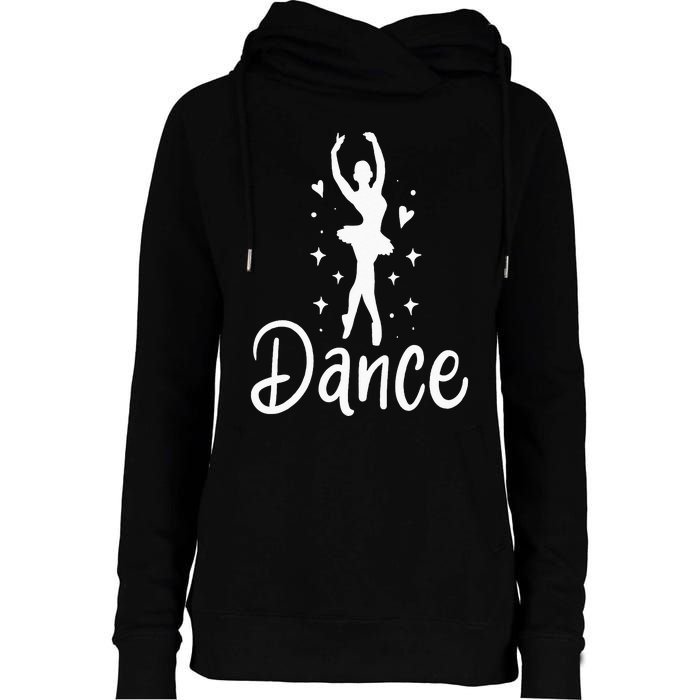 Ballet Dancer Dancing Dance School Ballet Lover Gift Womens Funnel Neck Pullover Hood