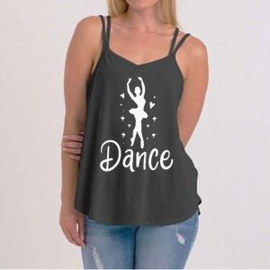 Ballet Dancer Dancing Dance School Ballet Lover Gift Women's Strappy Tank