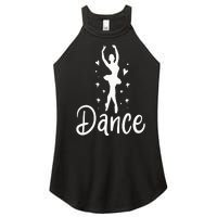 Ballet Dancer Dancing Dance School Ballet Lover Gift Women's Perfect Tri Rocker Tank