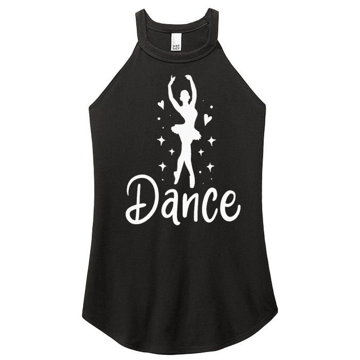 Ballet Dancer Dancing Dance School Ballet Lover Gift Women's Perfect Tri Rocker Tank