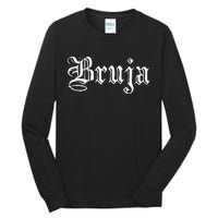 Bruja Dia De Muertos Mexican Halloween Witch Latina Tall Long Sleeve T-Shirt