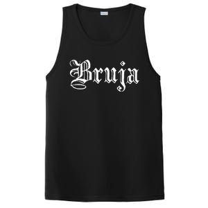 Bruja Dia De Muertos Mexican Halloween Witch Latina PosiCharge Competitor Tank