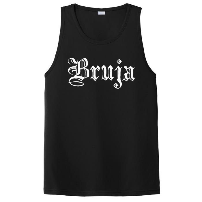 Bruja Dia De Muertos Mexican Halloween Witch Latina PosiCharge Competitor Tank