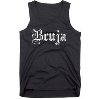 Bruja Dia De Muertos Mexican Halloween Witch Latina Tank Top