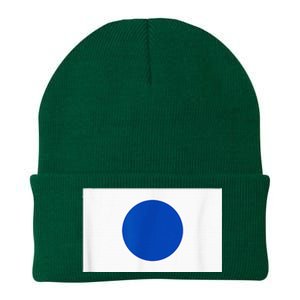 Blue Dot Democrat Sign Democratic Blue Dot Campaign Knit Cap Winter Beanie