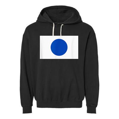 Blue Dot Democrat Sign Democratic Blue Dot Campaign Garment-Dyed Fleece Hoodie