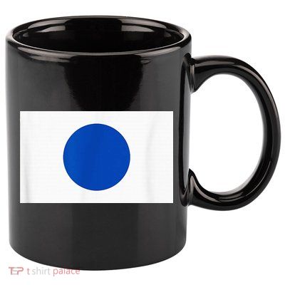 Blue Dot Democrat Sign Democratic Blue Dot Campaign 11oz C Handle Ceramic Mug