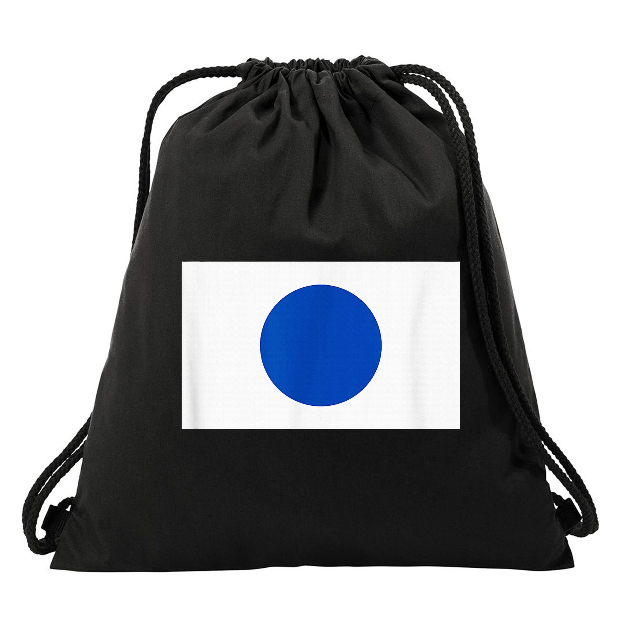 Blue Dot Democrat Sign Democratic Blue Dot Campaign Drawstring Bag