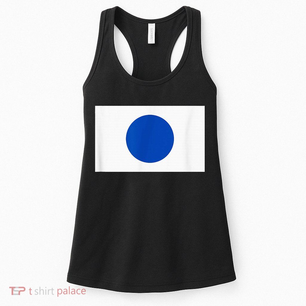 Blue Dot Democrat Sign Democratic Blue Dot Campaign Womens Tank Top