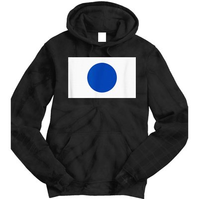 Blue Dot Democrat Sign Democratic Blue Dot Campaign Tie Dye Hoodie