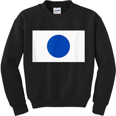 Blue Dot Democrat Sign Democratic Blue Dot Campaign Kids Sweatshirt
