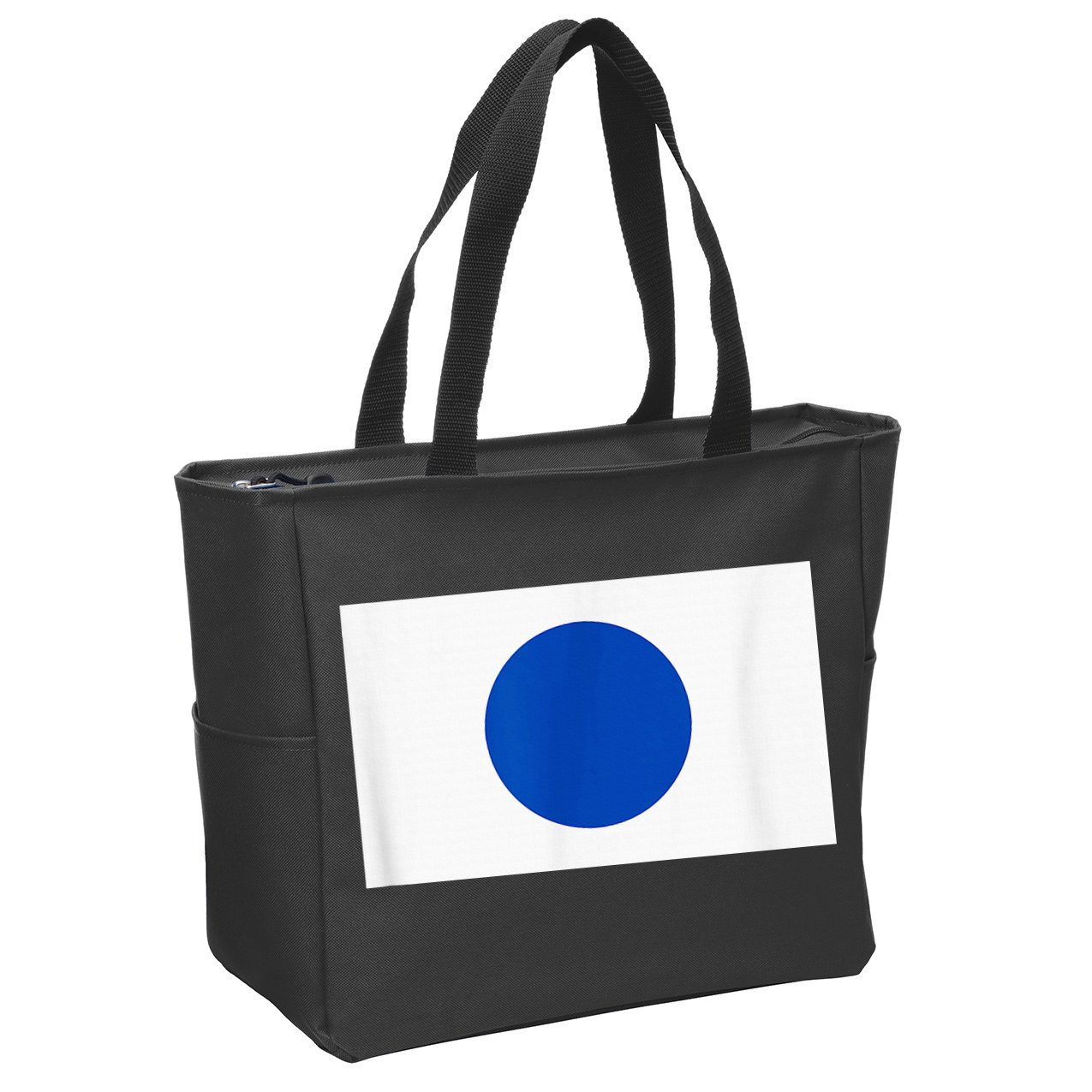 Blue Dot Democrat Sign Democratic Blue Dot Campaign Zip Tote Bag