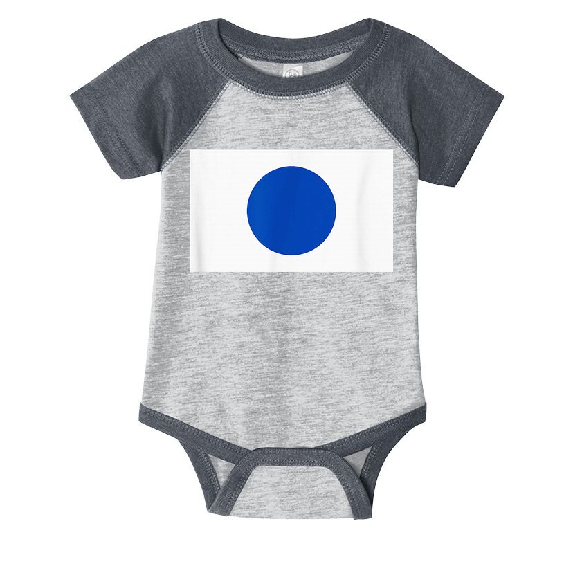 Blue Dot Democrat Sign Democratic Blue Dot Campaign Infant Baby Jersey Bodysuit