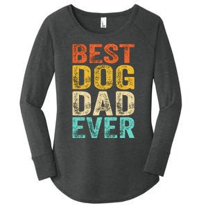 Best Dog Dad Ever FatherS Day Women's Perfect Tri Tunic Long Sleeve Shirt