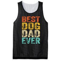 Best Dog Dad Ever FatherS Day Mesh Reversible Basketball Jersey Tank