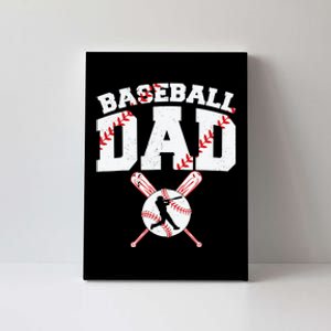 Baseball Dad - Dad Baseball Father's Day Canvas