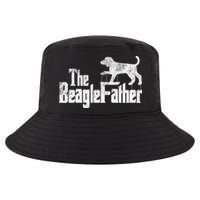Beagle Dad Dog Father Funny Doggie Puppy Pun Daddy Dada Pops Cool Comfort Performance Bucket Hat