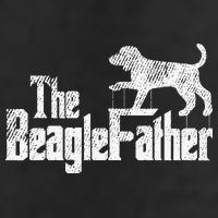 Beagle Dad Dog Father Funny Doggie Puppy Pun Daddy Dada Pops Cool Comfort Performance Bucket Hat