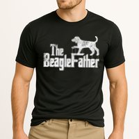 Beagle Dad Dog Father Funny Doggie Puppy Pun Daddy Dada Pops Cooling Performance Crew T-Shirt