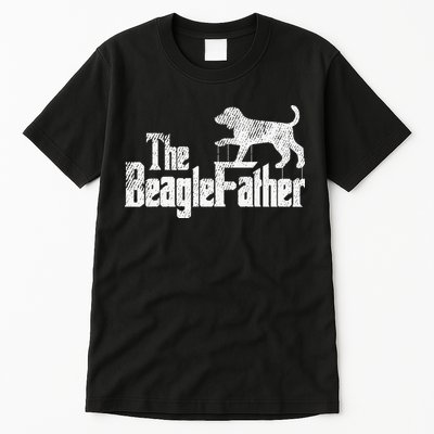 Beagle Dad Dog Father Funny Doggie Puppy Pun Daddy Dada Pops Tall T-Shirt