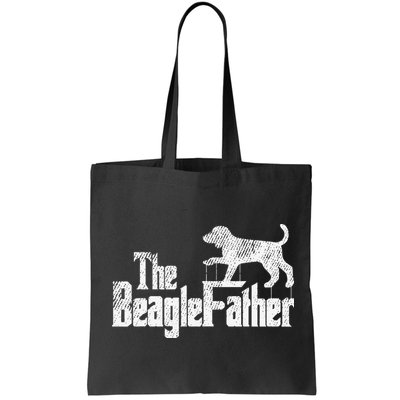 Beagle Dad Dog Father Funny Doggie Puppy Pun Daddy Dada Pops Bag