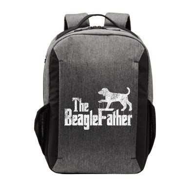 Beagle Dad Dog Father Funny Doggie Puppy Pun Daddy Dada Pops Vector Backpack