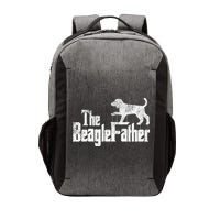 Beagle Dad Dog Father Funny Doggie Puppy Pun Daddy Dada Pops Vector Backpack