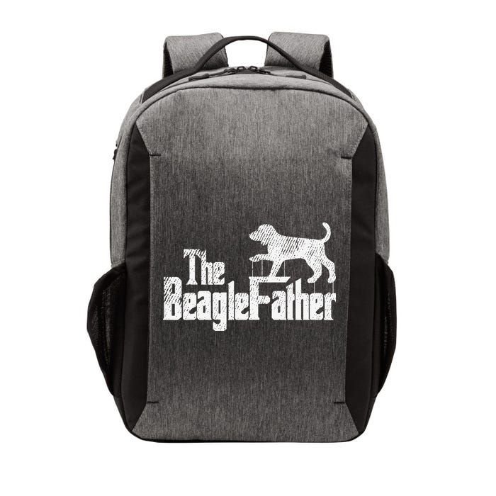 Beagle Dad Dog Father Funny Doggie Puppy Pun Daddy Dada Pops Vector Backpack