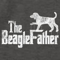 Beagle Dad Dog Father Funny Doggie Puppy Pun Daddy Dada Pops Vector Backpack