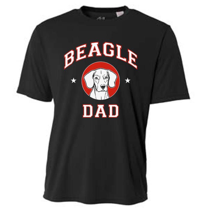 Beagle Dad Dog Father Cooling Performance Crew T-Shirt