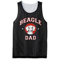 Beagle Dad Dog Father Mesh Reversible Basketball Jersey Tank