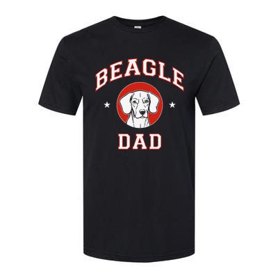 Beagle Dad Dog Father Softstyle CVC T-Shirt