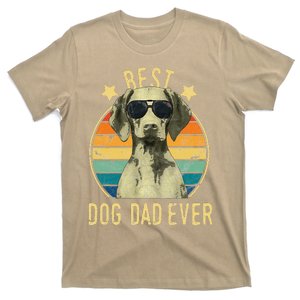 Best Dog Dad Ever Vizsla Fathers Day Gift T-Shirt