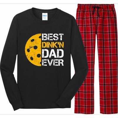 Best Dinkn Dad Ever Pickle Ball Long Sleeve Pajama Set