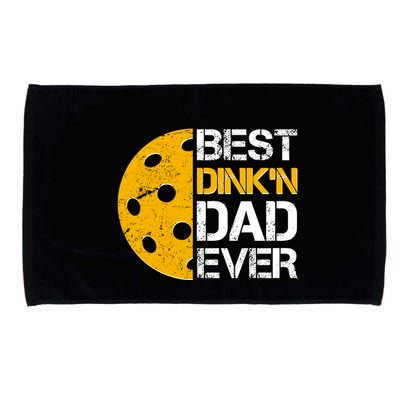 Best Dinkn Dad Ever Pickle Ball Microfiber Hand Towel