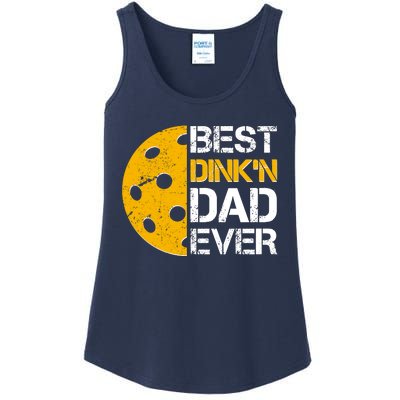 Best Dinkn Dad Ever Pickle Ball Ladies Essential Tank